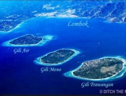 Tiga Pulau Pusat Wisata di Lombok, Ribuan Bule Datang, Seperti Berada di Luar Negeri