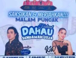 Hiburan Artis Malam Puncak Perayaan Dahau, Memang Tidak Ada