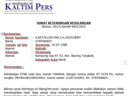 Iklan Kehilangan STNK R2