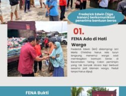 FENA Bantu Beras dan Serap Aspirasi Warga