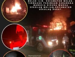 Rumah Mamas di Melak Ilir Ludes Terbakar