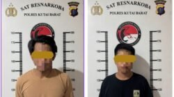 Dua Terduga Pelaku dan 45,7 Gram Sabu-Sabu Diamankan Polisi