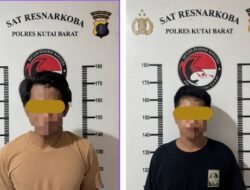 Dua Terduga Pelaku dan 45,7 Gram Sabu-Sabu Diamankan Polisi