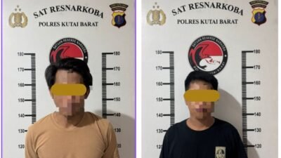 Dua Terduga Pelaku dan 45,7 Gram Sabu-Sabu Diamankan Polisi