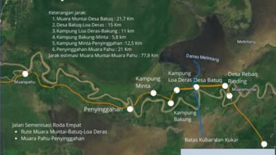 Mahasiswa Penyinggahan Terkendala Jalan Terputus, Kuliah di Tenggarong dan Samarinda