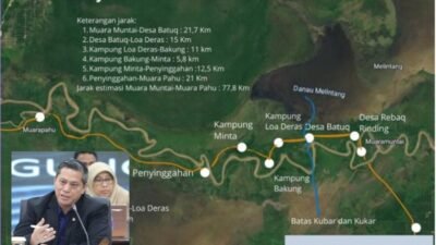 DPDRI Dukung Tuntaskan Bangun Jalan Poros Tengah Kubar-Kukar, Yulianus : Harus Dikerjakan 2026