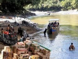 Kemarau, Jalur Mahakam Terbatas