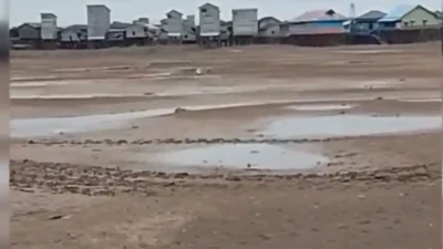 Kemarau, Bak Gurun Pasir di Desa Melintang