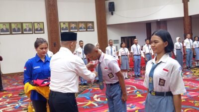 Kesbangpol Kubar Gembleng 45 Calon Paskibraka, Bekali Fisik hingga Wawasan Kebangsaan