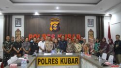 Polres KuBAR Tuan Rumah Sosialisasi Antikorupsi dan Evaluasi Kinerja Anggaran