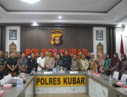 Polres KuBAR Tuan Rumah Sosialisasi Antikorupsi dan Evaluasi Kinerja Anggaran