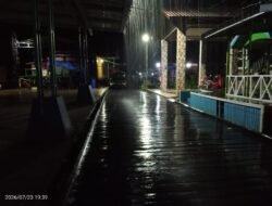 Listrik Beloan Menyala di Sambut Hujan, Setelah Dua Pekan Padam akibat Generator Terbakar