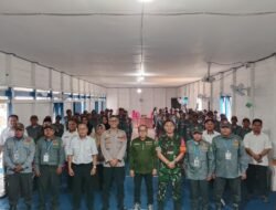 64 Anggota Linmas dari 12 Kampung di Muara Pahu Ikuti Pembinaan dan Peningkatan Kapasitas Linmas Kampung