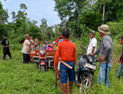 Warga Kampung Beloan, Rambayan dan Tanjung Pagar Gotong Royong Buka Akses Demi Percepat Masuknya Listrik PLN