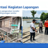 Polsek Muara Pahu dan Warga Gotong Royong Relokasi Rumah Terdampak Longsor di Muara Baroh