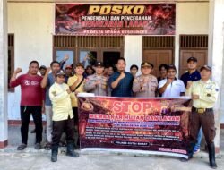 Sebelum Api Muncul, Polsek Jempang Mengajak Warga dan Perusahaan Menjaga Hutan