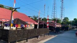 Polsek Muara Pahu Ajak Warga Kibarkan Merah Putih Selama Agustus