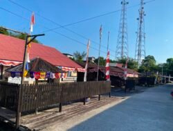Polsek Muara Pahu Ajak Warga Kibarkan Merah Putih Selama Agustus