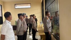 Kapolres Kutai Barat Pastikan Rutan Aman dan Layanan Call Center 110 Siaga 24 Jam