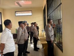 Kapolres Kutai Barat Pastikan Rutan Aman dan Layanan Call Center 110 Siaga 24 Jam