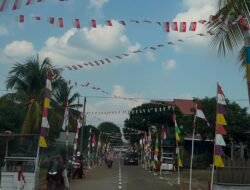 Semarak HUT ke-81 RI, Warga Sumber Sari Hias Kampung Secara Swadaya