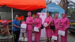 Polsek Jempang dan Bhayangkari Salurkan Bantuan untuk Korban Kebakaran di Lembonah