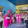 Polsek Muara Pahu dan Bhayangkari Salurkan Bantuan untuk Korban Longsor di Muara Baroh