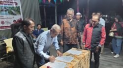 Tiga Kampung Deklarasikan Percepatan Pembangunan, Jalan dan Listrik Jadi Prioritas