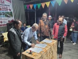 Tiga Kampung Deklarasikan Percepatan Pembangunan, Jalan dan Listrik Jadi Prioritas