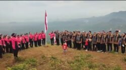 Meriahkan HUT RI ke-81, Polres Kutai Barat Gelar Eksibisi Pengibaran Bendera dan Lomba di Wisata Gunung S dan Batu Bura