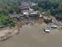 Longsor Ancam Permukiman di Bantaran Sungai Mahakam, 3 Kali Terjadi Korban Longsor di Kubar
