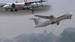 Kabut Asap Karhutla Ganggu Penerbangan di Bandara Melalan, Pesawat Sempat Delay 1,5 Jam