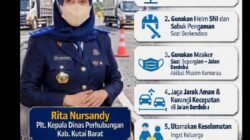 Dishub Kutai Barat Imbau Pengendara Waspadai Debu di Musim Kemarau