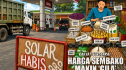 Solar Langka di Kubar, Sembako Naik Kendaraan Solar Sulit Beroperasi