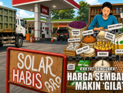 Solar Langka di Kubar, Sembako Naik Kendaraan Solar Sulit Beroperasi