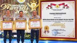 Polda Kaltim dan Polres Kutai Barat Raih Kompolnas Awards