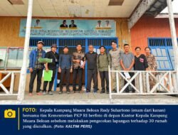 30 Rumah Ditinjau Kementerian PKP, Bakal dapat Bantuan Bedah Rumah, atas Perjuangan Petinggi Muara Beloan
