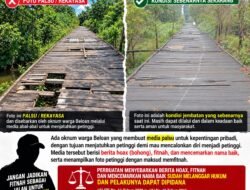 Jembatan Muara Beloan Dipersoalkan, Petinggi Tidak Sesuai Kondisi Lapangan