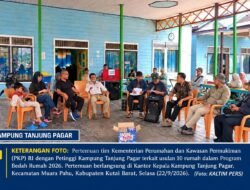 10 Rumah di Tanjung Pagar Diusulkan Bedah Rumah, FK3 Desak Pusat lebih Peduli