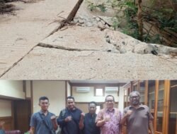 Jalan Akses ke Kampung Muara Beloan Ambles, Roda Empat tak Bisa Melintas, Petinggi Temui Kepala DPUPR Kubar
