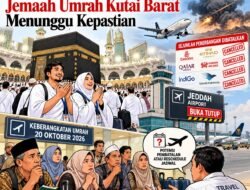 Situasi Penerbangan Arab Saudi Memanas, Jemaah Umrah Kutai Barat Menunggu Kepastian. Padahal Sudah Dijadwalkan Berangkat, 20 Oktober 2026