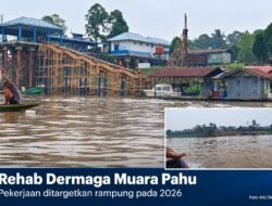Dermaga Muara Pahu Sumber PAD, Begini Perkembangannya