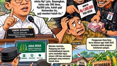 Disorot Dugaan Peras Kades oleh Oknum LSM dan Wartawan Gadungan. Di Kubar juga ada Itu. Menteri PDT : Tolong Polisi dan Jaksa Tangkap