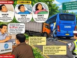 Tiga Korban Kecelakaan Bus DAMRI dan Truk, Satu Meninggal Dunia di Makamkan di Sulawesi. Imam: Semuanya dapat Santunan PT.Jasa Raharja