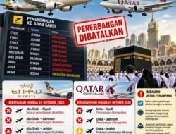 Etihad dan Qatar Airways Perpanjang Pembatalan Penerbangan ke Arab Saudi