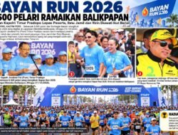 Bayan Haji Isam Run 2026 di Balikpapan