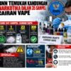 Waspada, BNN Temukan Kandungan Narkotika dalam 35 Sampel Cairan Vape