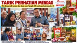Teh Bawang Bromoot dan Gula Aren Kubar Tarik Perhatian Mendag RI